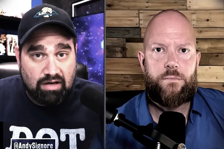 Andy Signore gives a platform to his fellow woman abuser Aaron Smith-Levin.